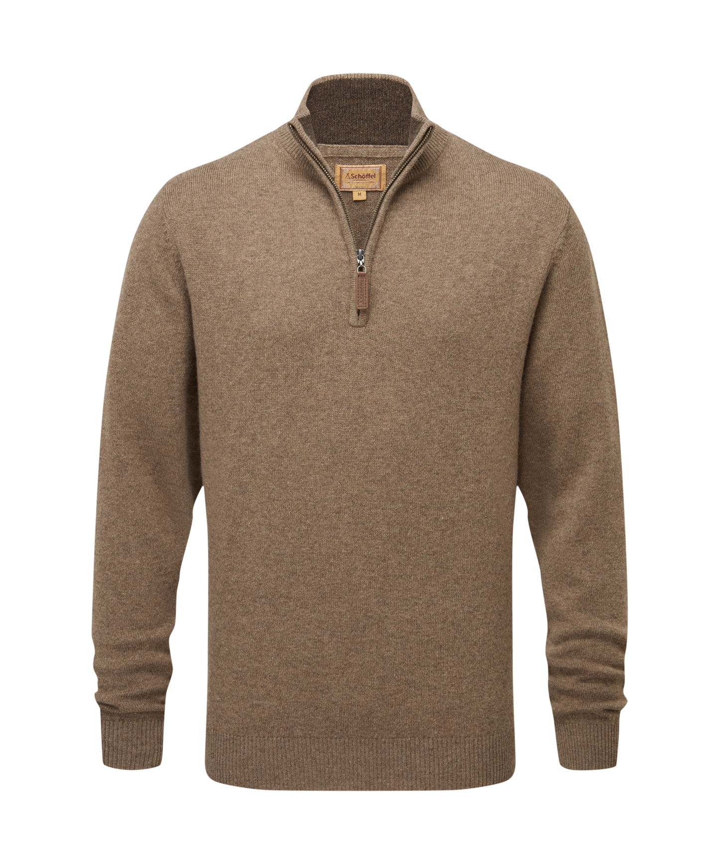 Lewis Lambswool 1/4 Zip Jumper