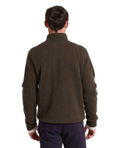 Lewis Lambswool 1/4 Zip Jumper