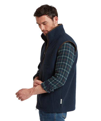 Oakham Retro Fleece Gilet
