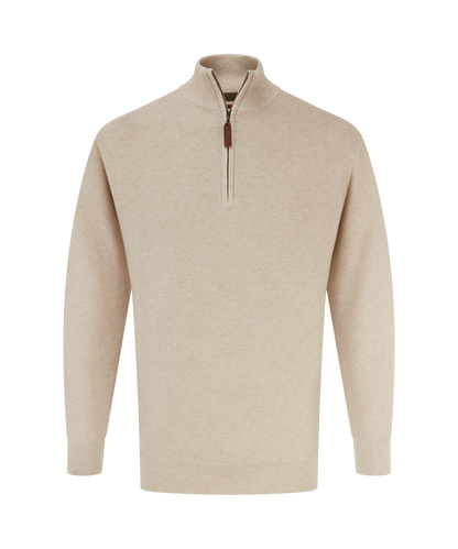 Porthleven Quater Zip Jumper