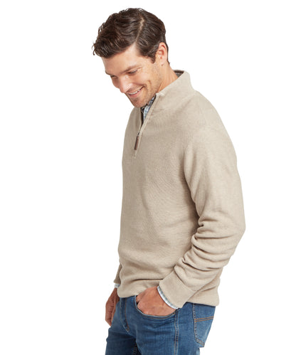 Porthleven Quater Zip Jumper