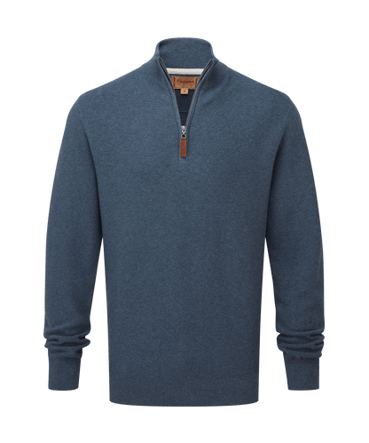 Porthleven Quater Zip Jumper