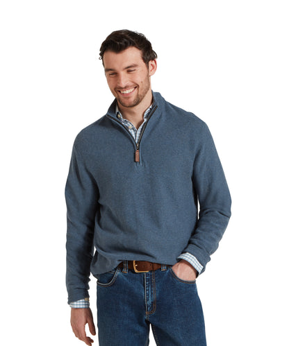 Porthleven Quater Zip Jumper