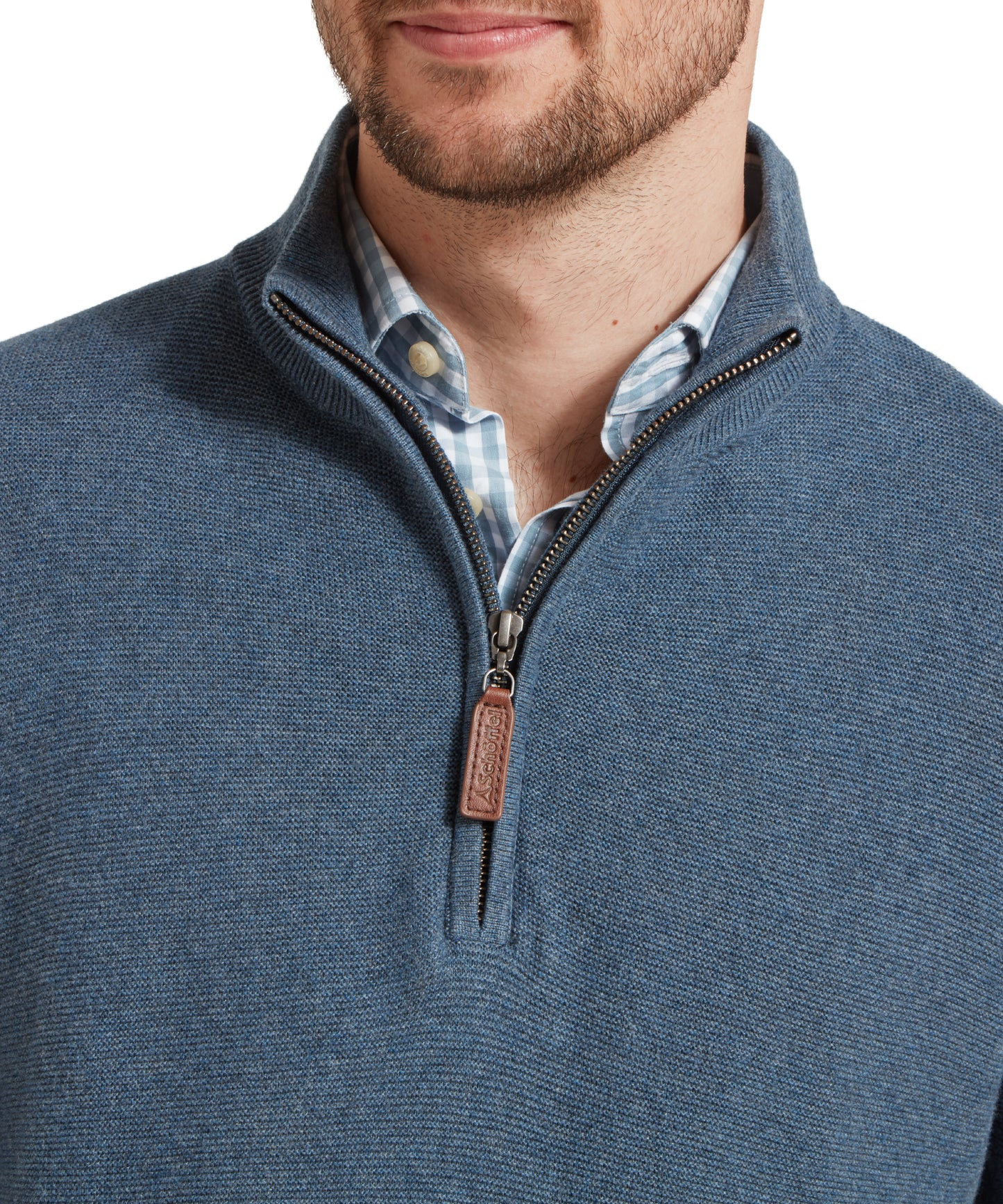 Porthleven Quater Zip Jumper