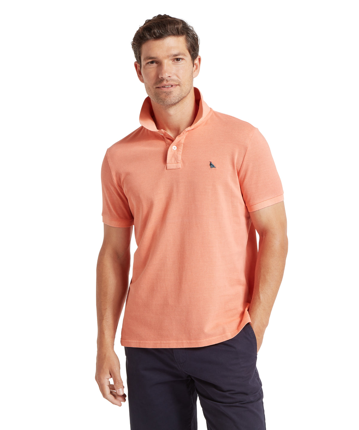 ST IVES GARMENT DYED POLO SHIRT