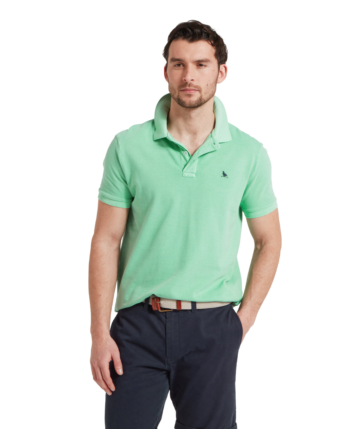 ST IVES GARMENT DYED POLO SHIRT