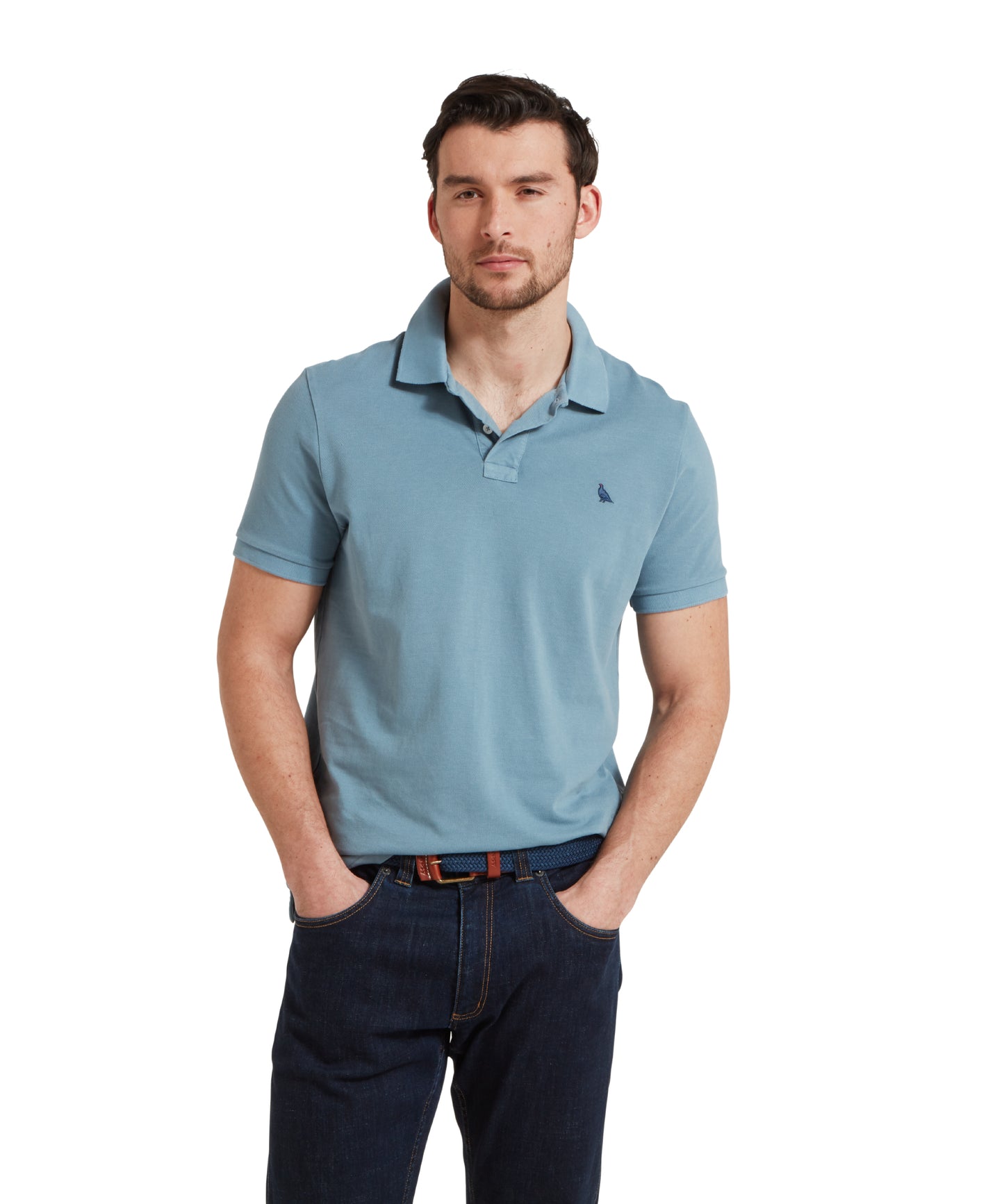 ST IVES GARMENT DYED POLO SHIRT