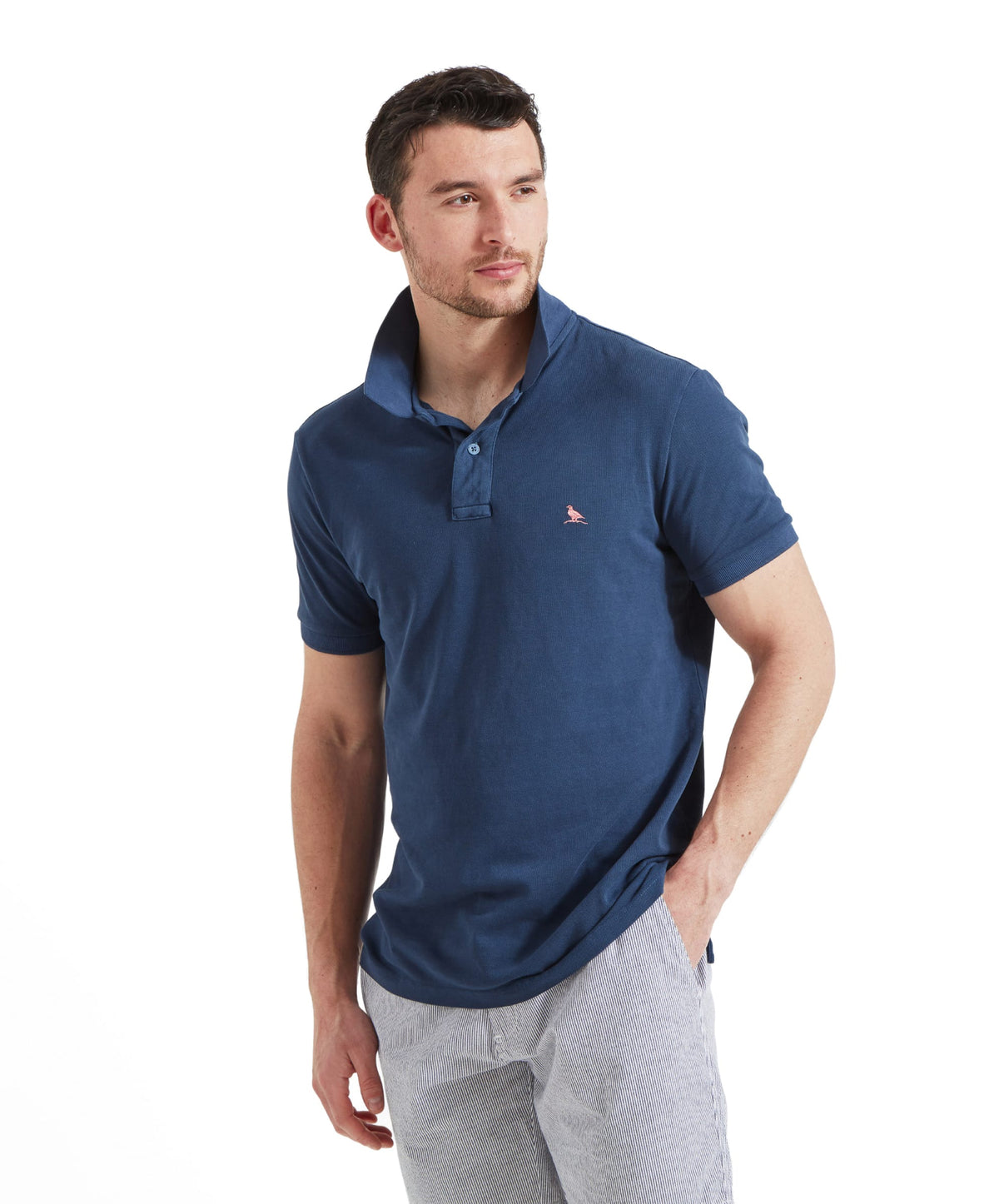 ST IVES GARMENT DYED POLO SHIRT