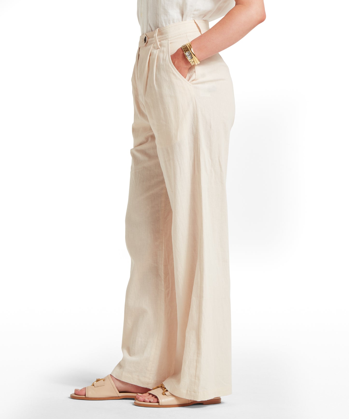 Dahlia Linen Trousers