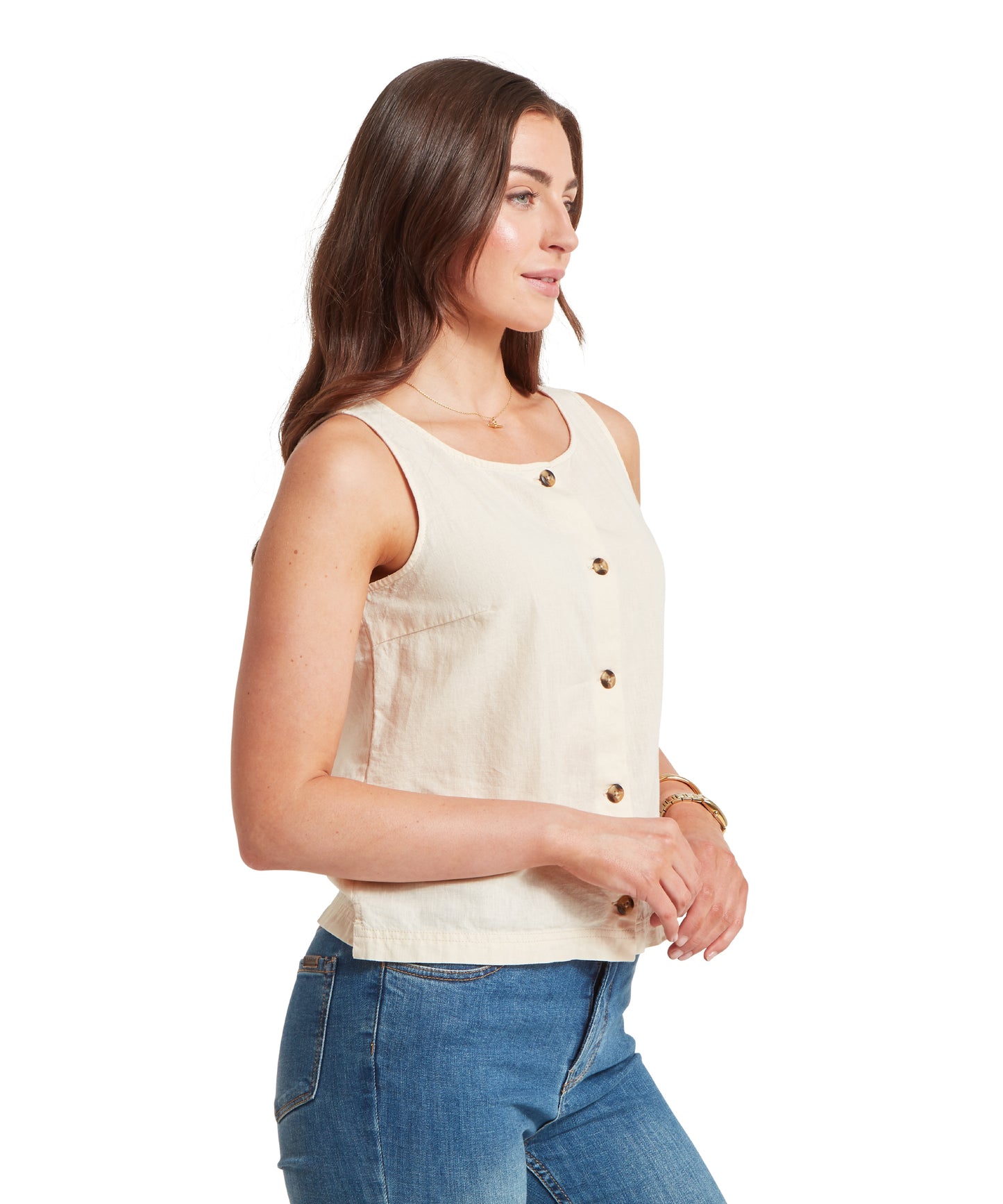 Elsworth Linen Top