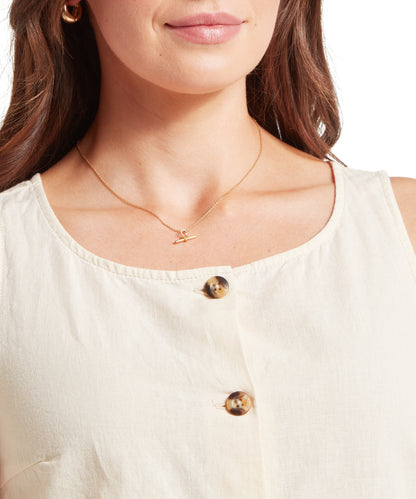 Elsworth Linen Top
