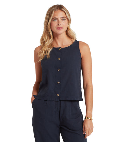 Elsworth Linen Top