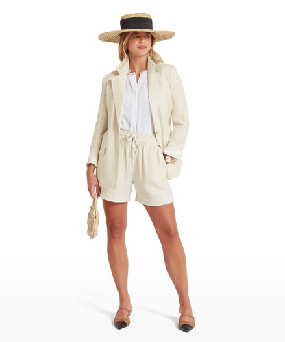 Henley Linen Blazer