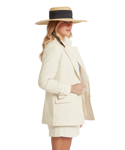 Henley Linen Blazer