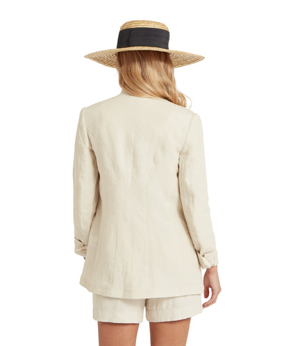 Henley Linen Blazer
