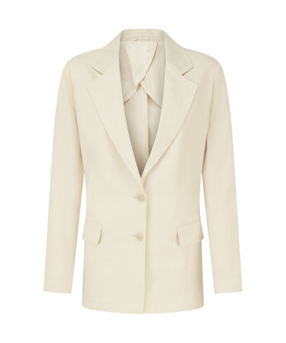 Henley Linen Blazer