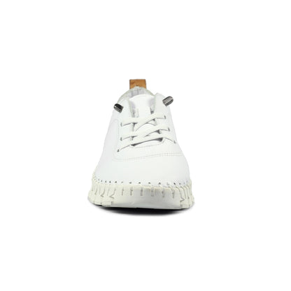 St Austell Leather Plimsoll