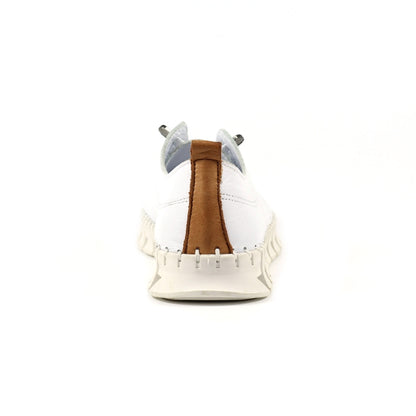 St Austell Leather Plimsoll