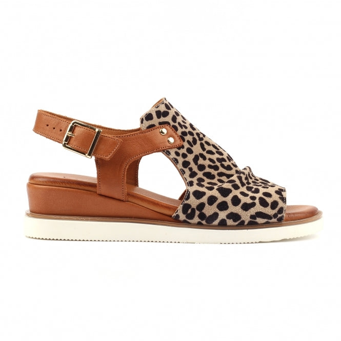 Steffi Leather Wedge Sandal
