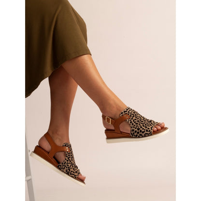 Steffi Leather Wedge Sandal
