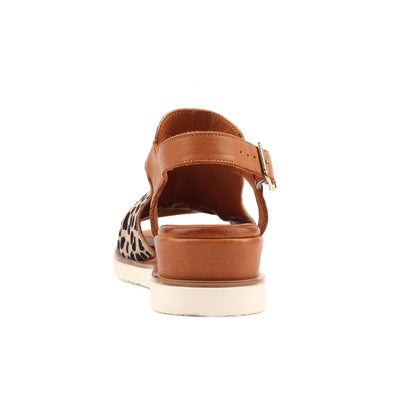 Steffi Leather Wedge Sandal