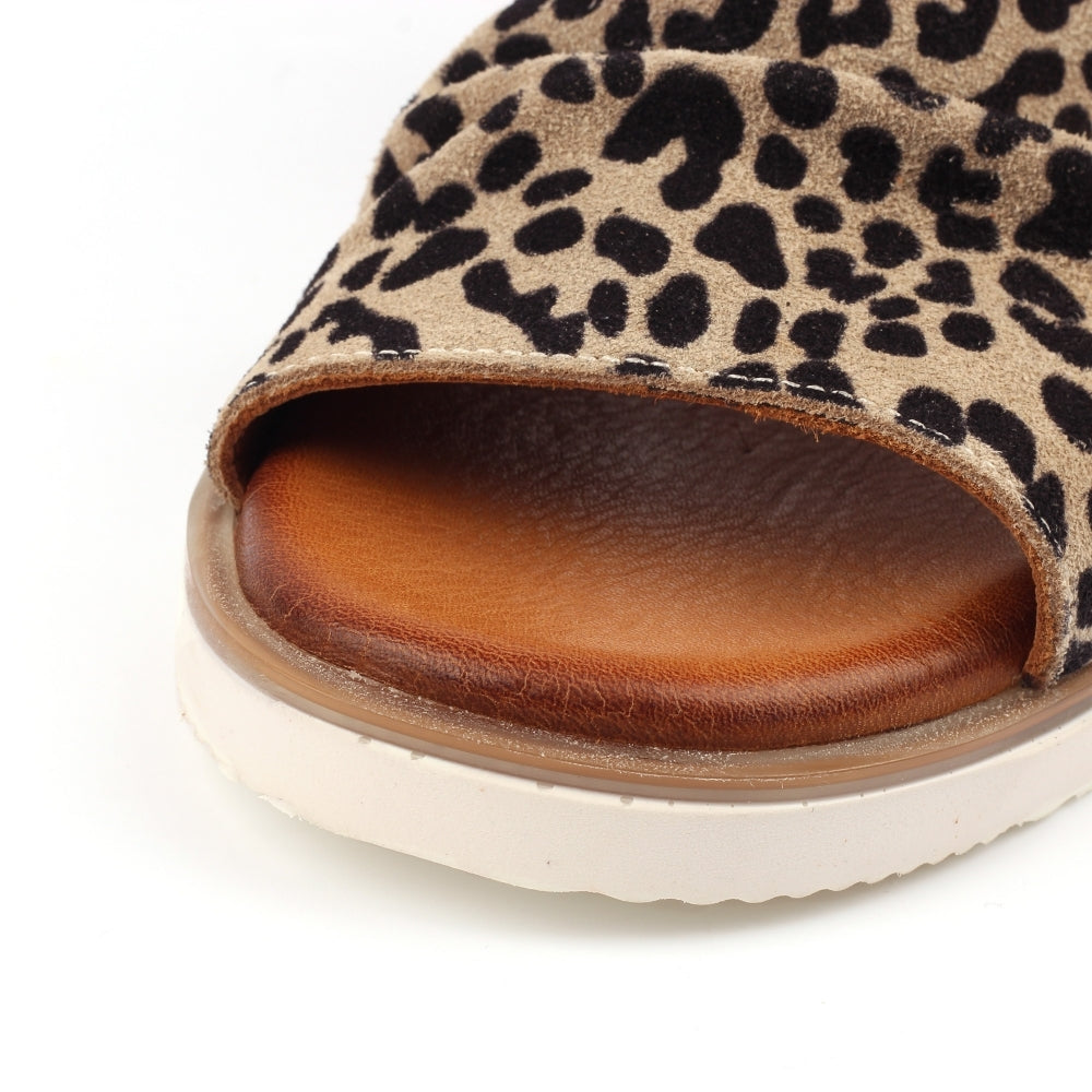 Steffi Leather Wedge Sandal