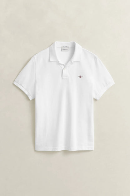 Regular Fit Shield Pique Polo Shirt
