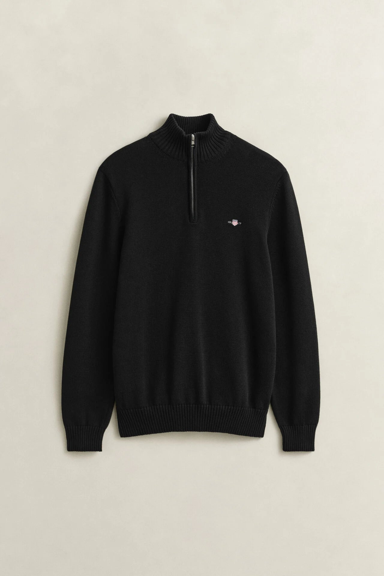 Casual Cotton Half-Zip Sweater