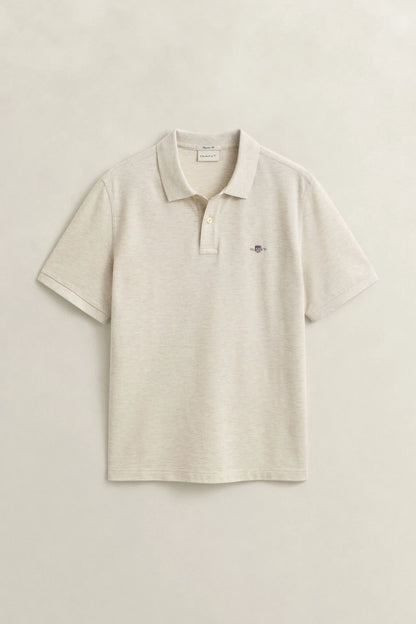 Regular Fit Shield Pique Polo Shirt