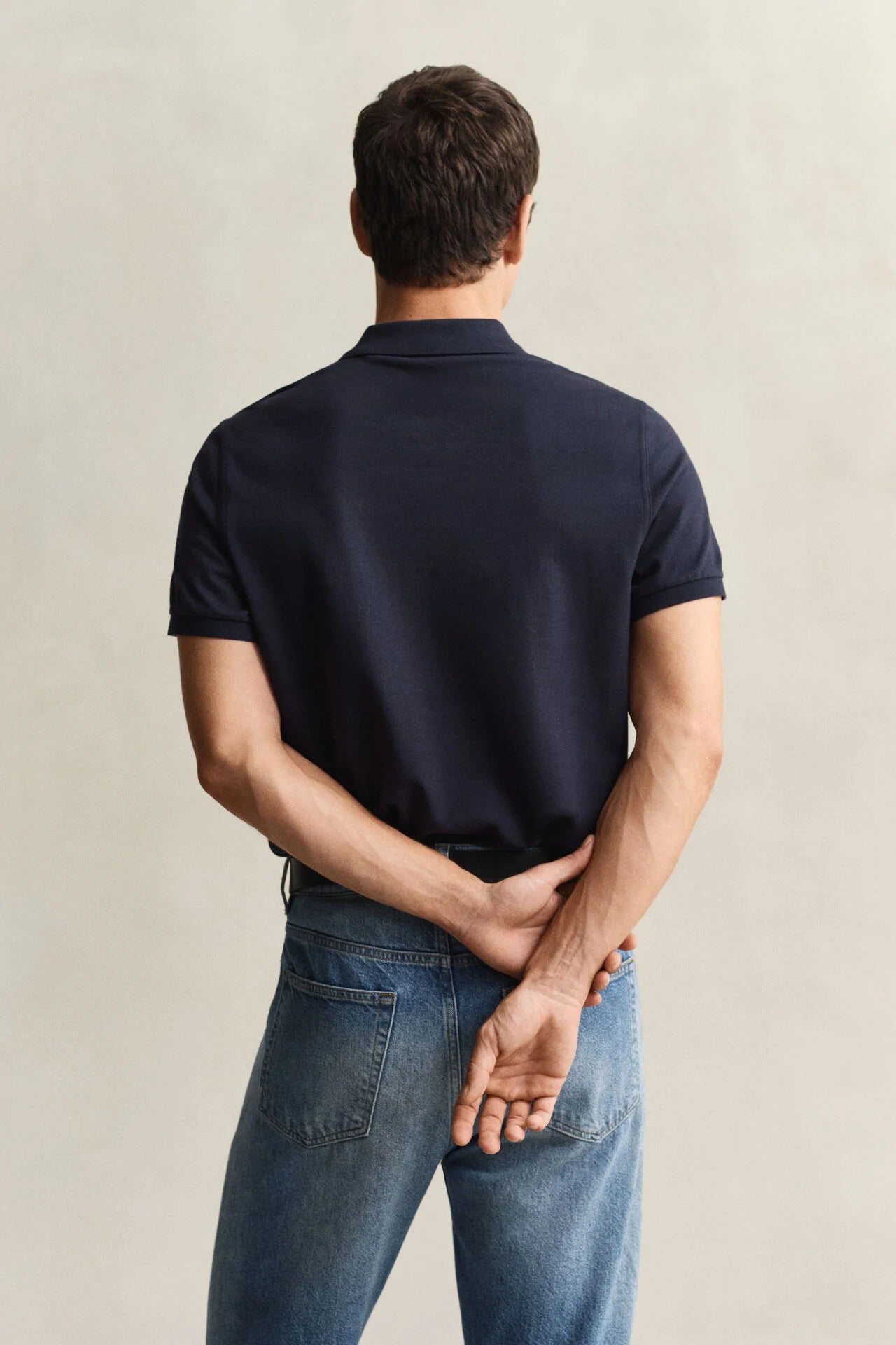 Regular Fit Shield Pique Polo Shirt