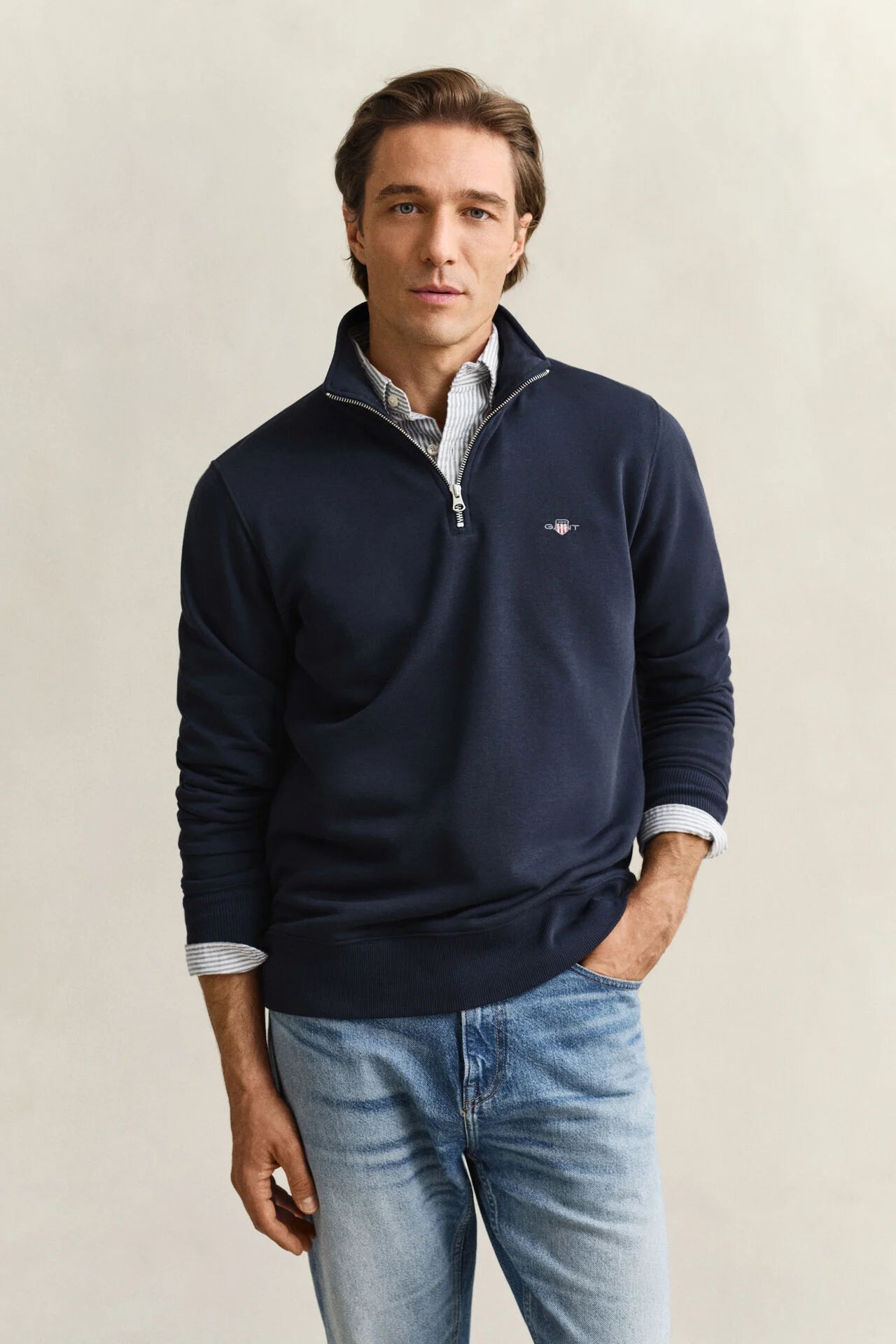Shield Half-Zip Sweatshirt