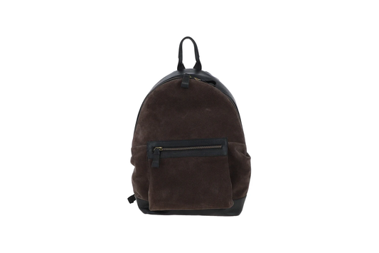Tucker Leather Backpack Grey