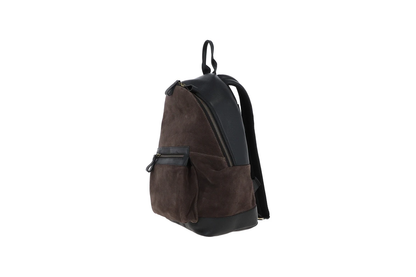 Tucker Leather Backpack Grey