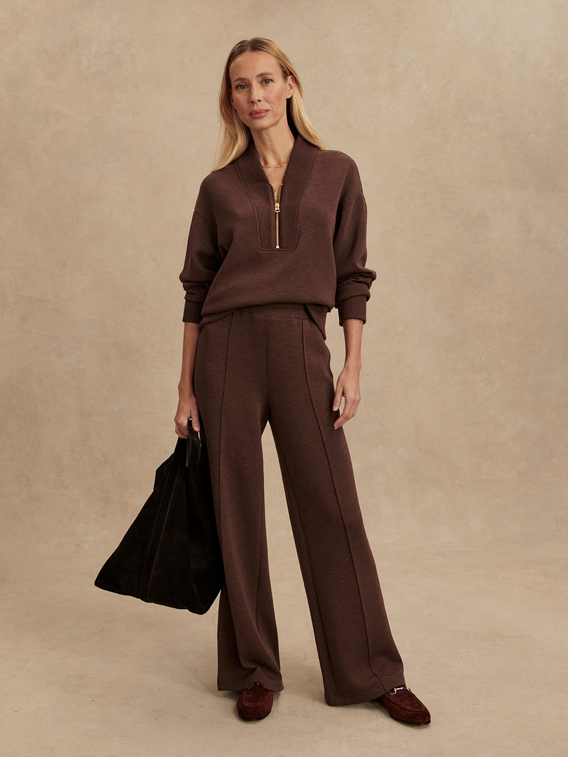 Sally Half Zip Sweat