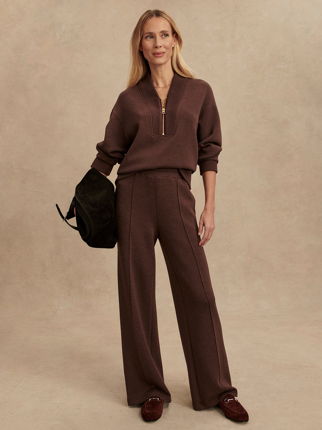 Sally Half Zip Sweat