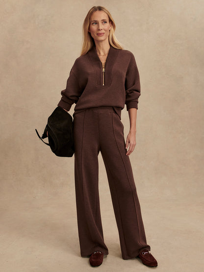 Sally Half Zip Sweat