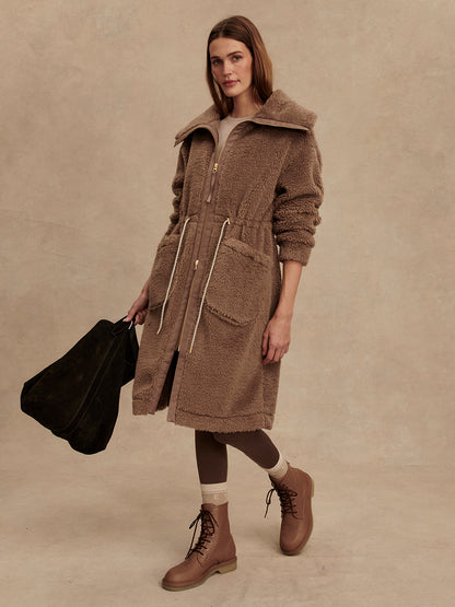Logan Sherpa Coat