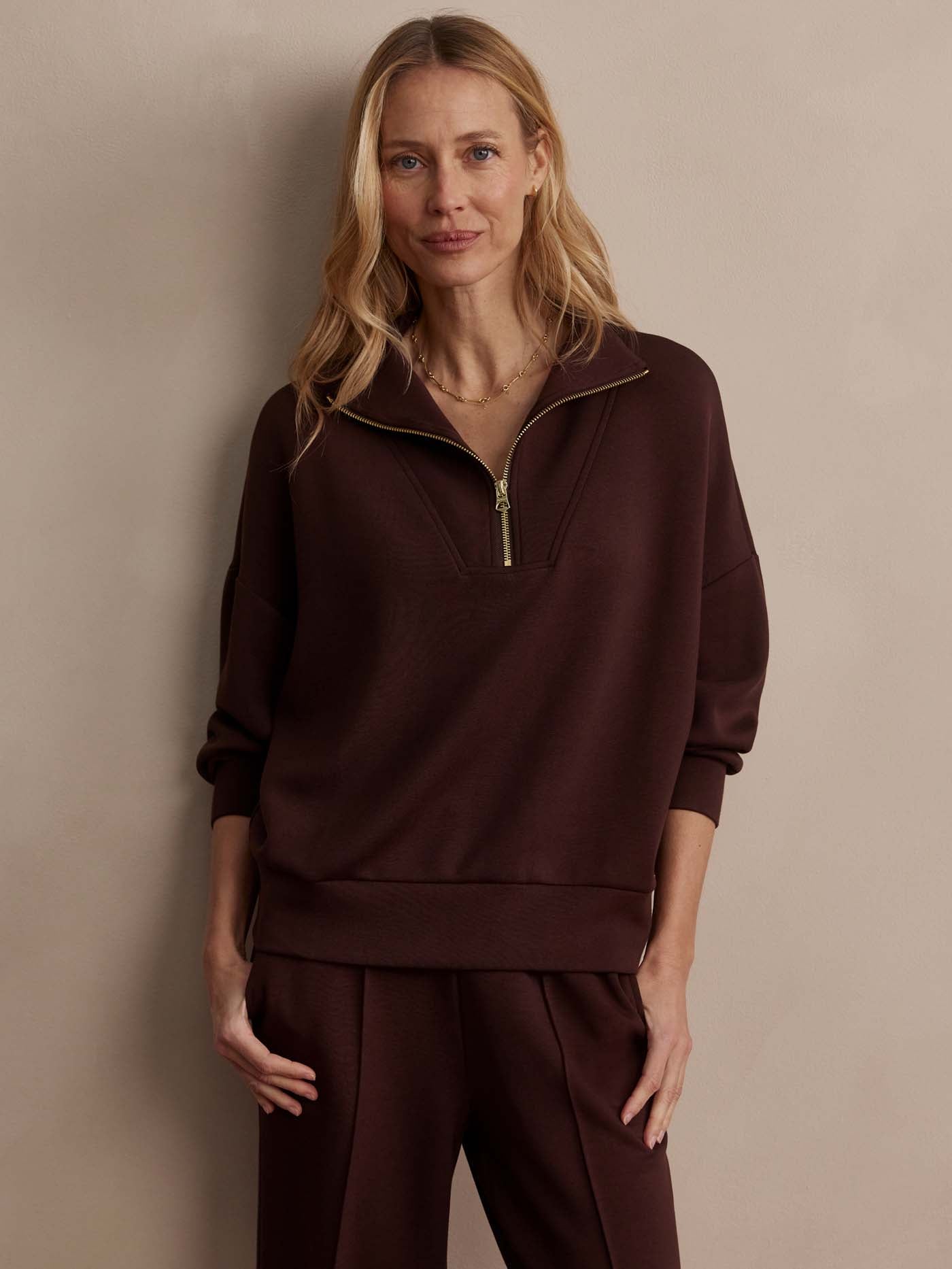 Hawley Half Zip Sweat