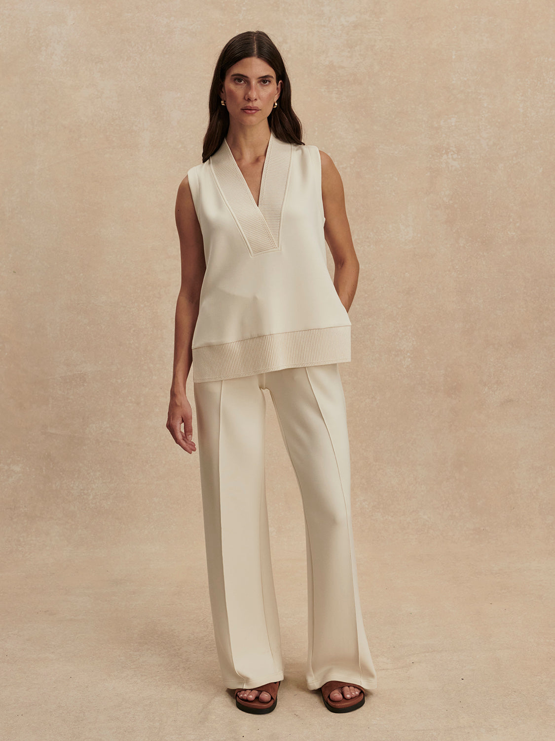 Freida V Neck Tank