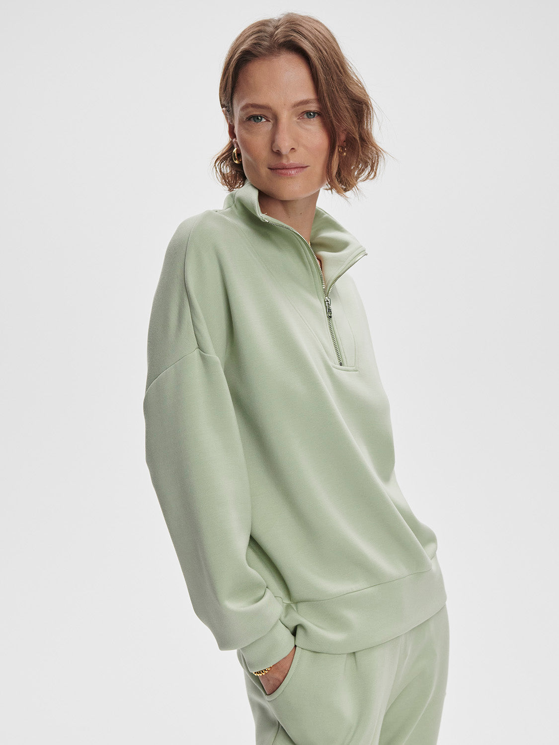 Hawley Half Zip Sweat