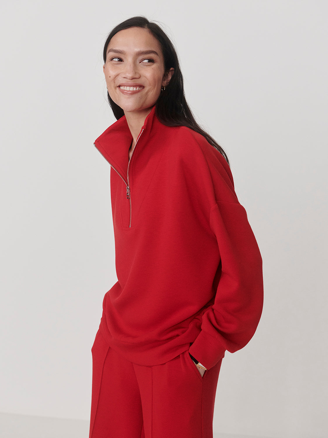 Hawley Half Zip Sweat