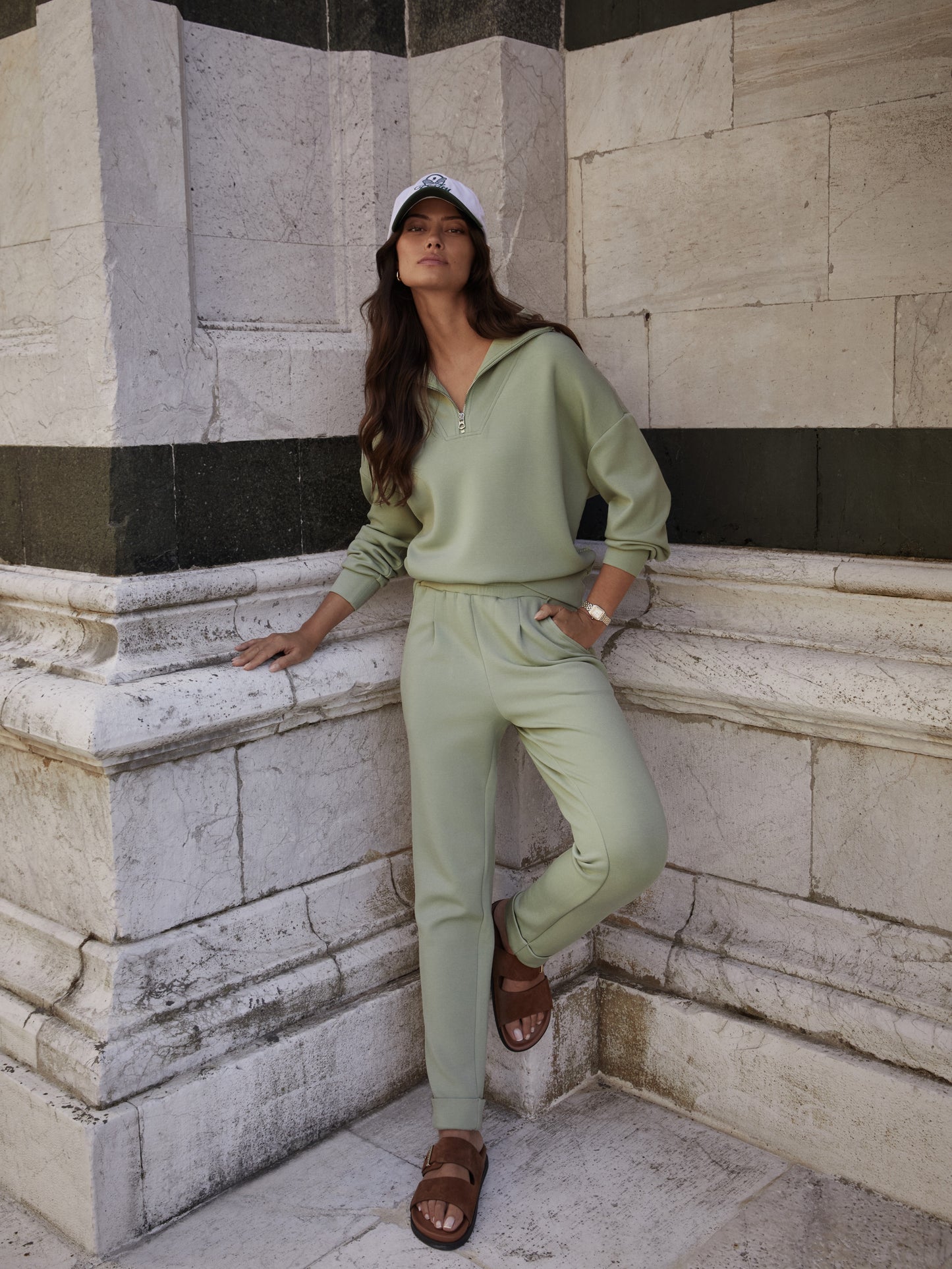 Hawley Half Zip Sweat