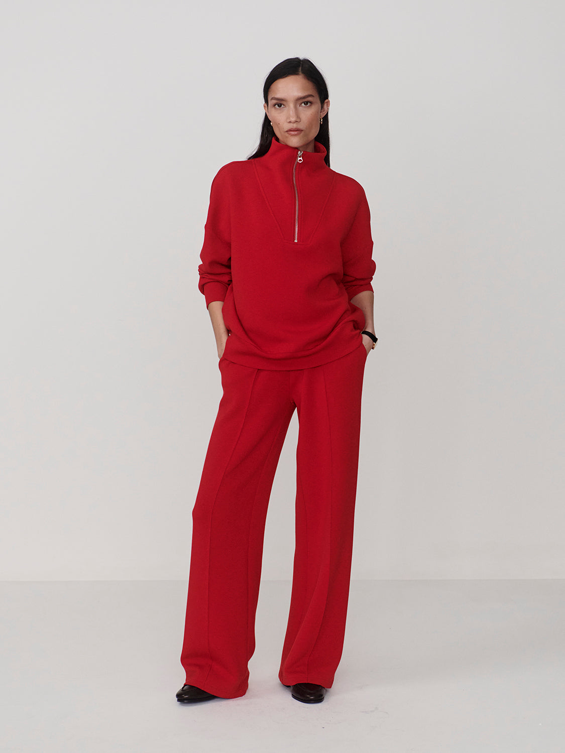 Hawley Half Zip Sweat