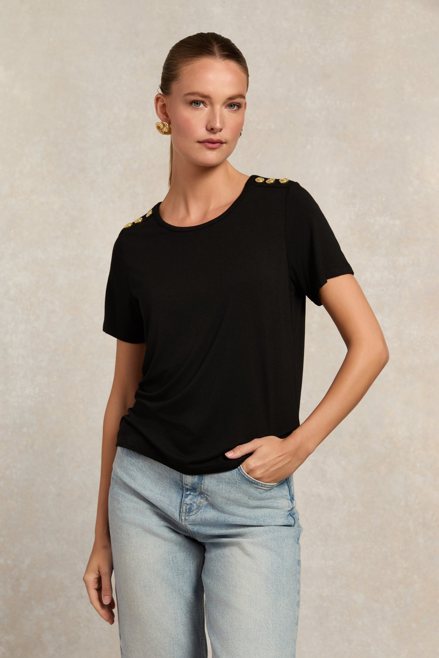 Relax Fit Crew Neck Tee