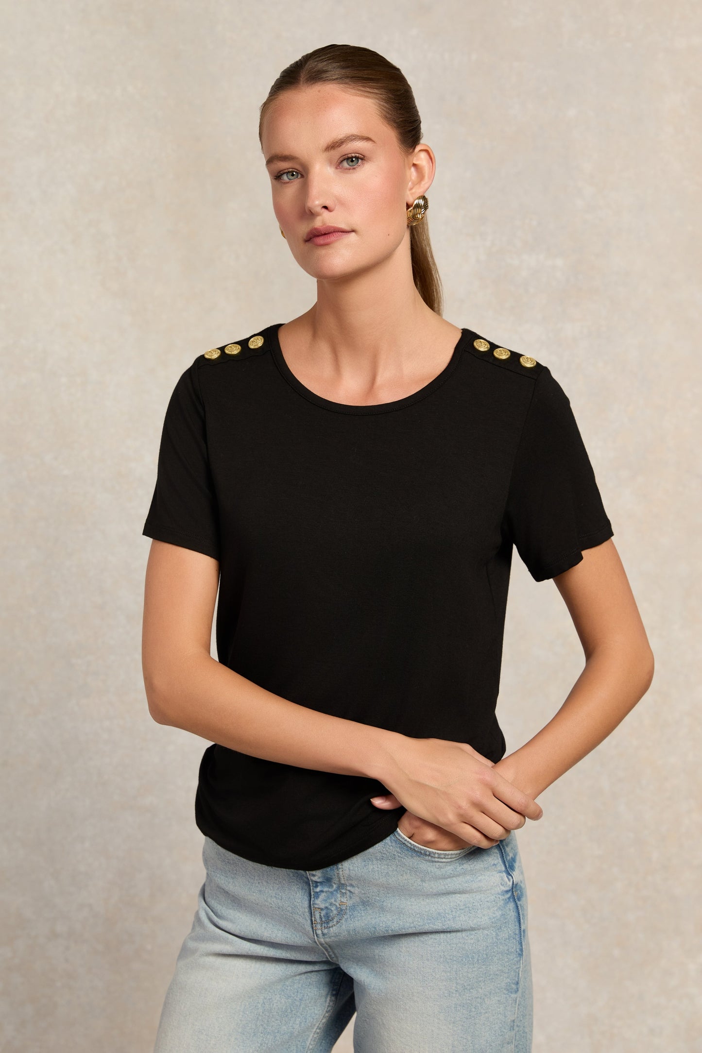 Relax Fit Crew Neck Tee