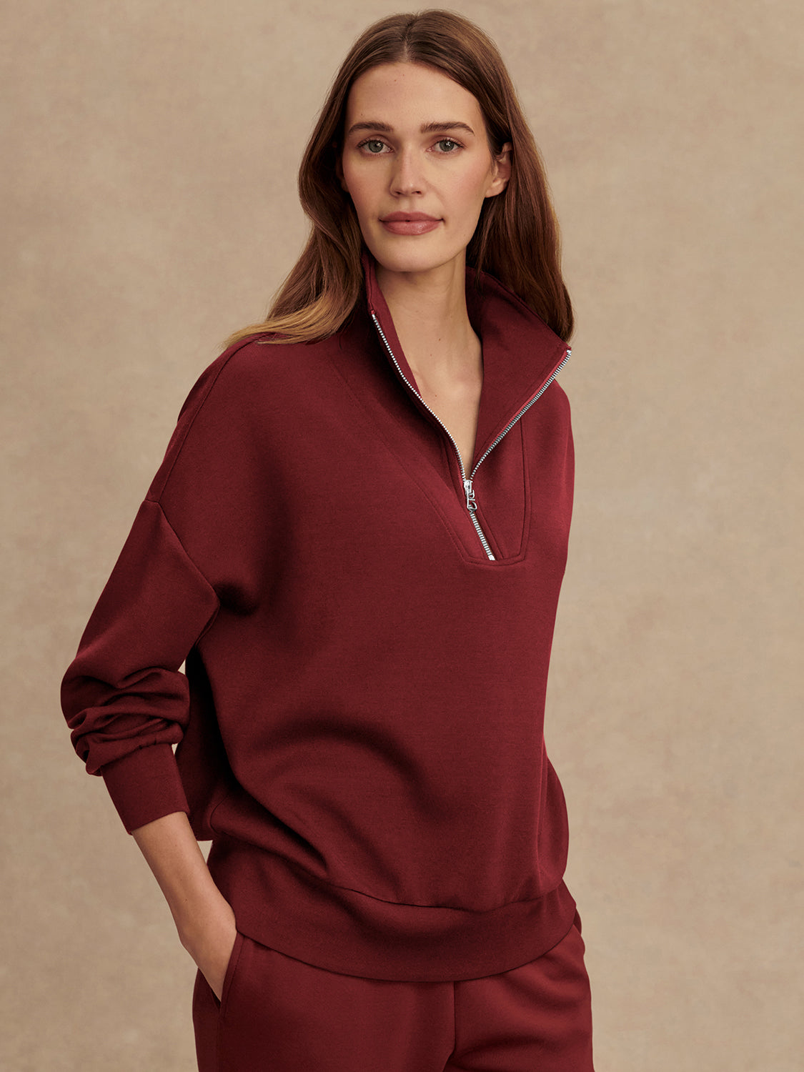 Hawley Half Zip Sweat