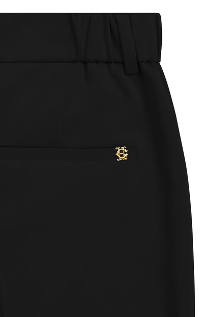 Pleated Wide Leg Trouser