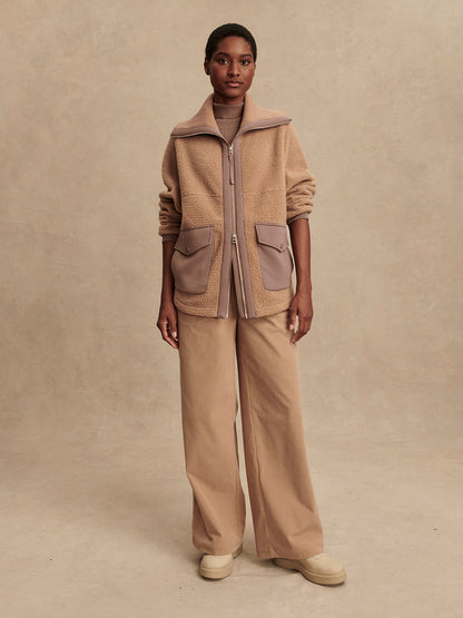 Eleanor Patch Pocket Fleece