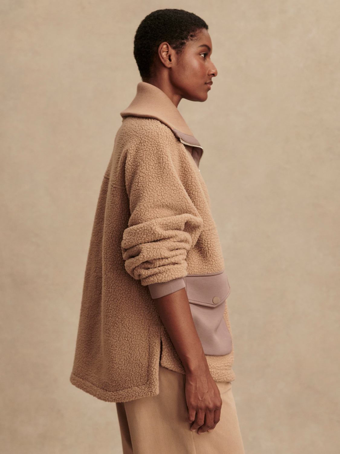 Eleanor Patch Pocket Fleece