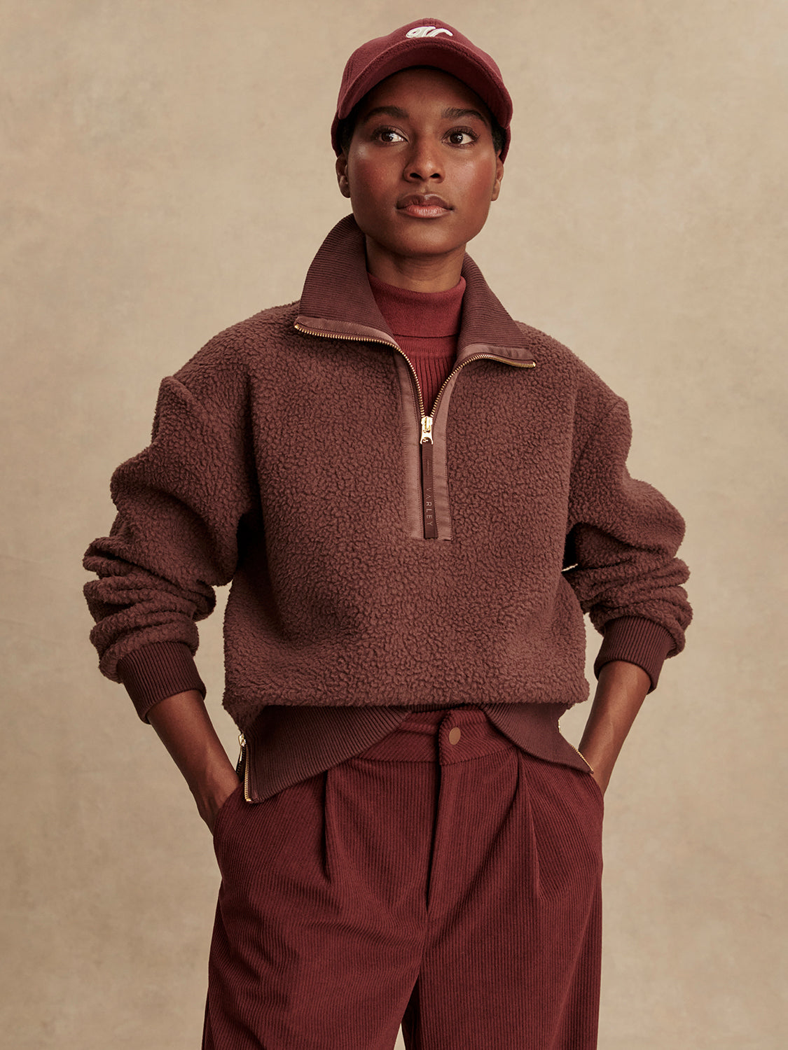 Roselle Half Zip Fleece